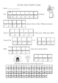 Christian Easter Story - Maths Code Worksheet