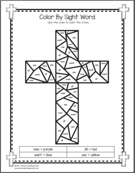 Christian Easter Worksheets for Kindergarten and First Grade | TpT