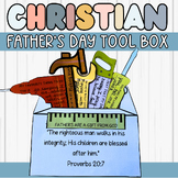 Christian Father's Day Toolbox Craft Kit | Bible Verse & W