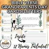 Christian Grandparents Day Cards Letters Bible Verse Relig