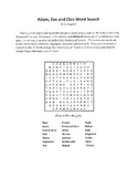 Christian History, Genesis (1 - 50), 12 Puzzle Word Search