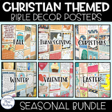 Christian Holiday and Seasonal Bible Poster Bundle