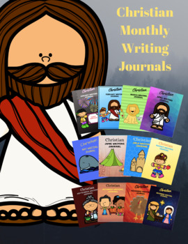 Preview of Christian Monthly Writing Journals