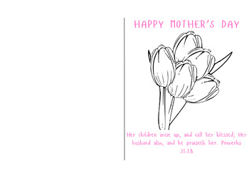 Preview of Christian Mother's Day Card