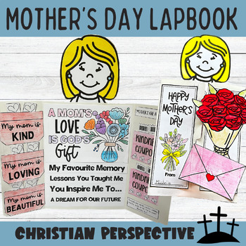 Preview of Christian Mother's Day Lapbook: A Christian Craft and Writing Kit