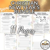 Christian New Years Bundle, Religious, Bible, Package, Aft