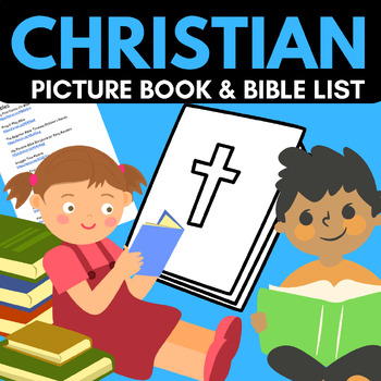 Preview of Christian Picture Book List for Kids