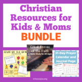 Christian Resources for Kids & Moms BUNDLE with hymn study
