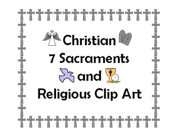 Preview of Christian Sacraments and Other Clip Art - No Strings Attached!