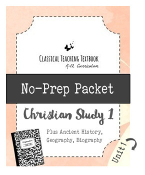 Preview of Christian Study 1: Ancient History (Unit 1)