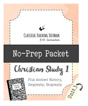 Preview of Christian Study 1: Ancient History (Unit 3)