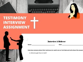 Preview of Christian Testimony Interview Assignment