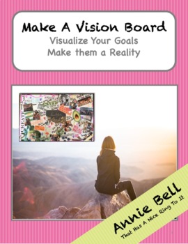 Preview of Christian Vision Board Activity - with 16 pages of printable stickers