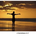 Christian poster 2 Corinthians 5:17 I am a new creation