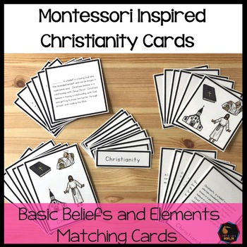 Preview of Christianity 5 part cards
