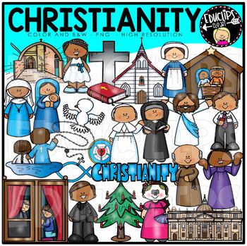 Preview of Christianity Clip Art Set {Educlips Clipart}