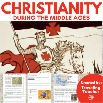 Preview of Christianity During the Middle Ages: Reading Passages + Comprehension Activities