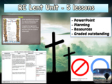 Christianity Lent Unit - RE - 5 lessons