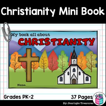 Preview of Christianity Mini Book for Early Readers: World Religions