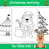 Christma s Fun Worksheets packet Pages Activities