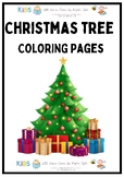 Christmans Tree Coloring Pages (10+writing papers) {Holida