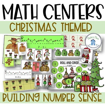 Christmas Math Center Activities by Paula's Place Teaching Resources