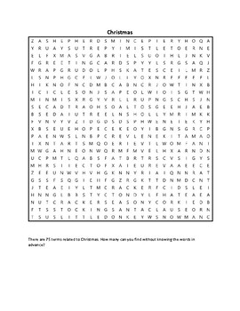 Preview of Free Christmas 2024 FUN Activity Crosswords Word Search No Prep Worksheets