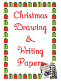 Christmas 24 Writing Drawing and Notes Papers