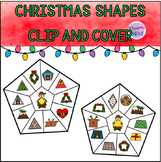 Christmas 2d Shape Identification Clip Cards