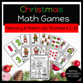 Christmas 3D Shapes, Counting to 10 Math Worksheets & Puzzles | TPT