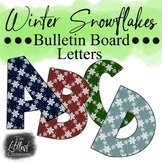 Christmas Bulletin Board Letters A-Z | Winter Bulletin Boa