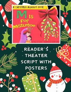 Preview of Christmas A-Z Reader's Theater Script & 4 Poster Sets