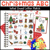 Christmas Alphabet Initial Letter Sound Activity