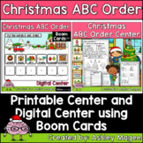 Christmas ABC Order Center - Printable and Digital or Dist