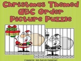 Christmas ABC Order Picture Puzzle