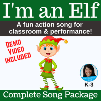 Preview of Elf Song and Dance Package - Holiday Program Song - Christmas Concert Song