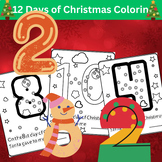 Christmas Activities - 12 Days of Christmas Countdown - 1s