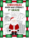 1st Grade Christmas Worksheets, Reading Comprehension Pass