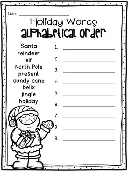 Christmas Activities by Second Grade Circus | TPT