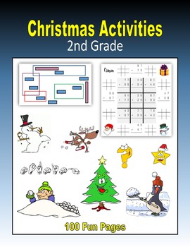 Christmas Activities (2nd Grade) by The Gifted Writer | TPT