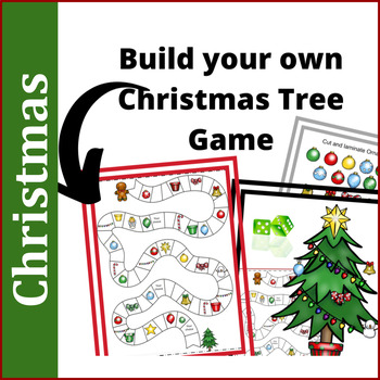 Christmas Activities: Build Your Own Christmas Tree Game by Rebekah Sayler
