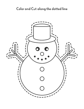 Christmas Activities Bundle: Directed Drawing, Cutting Practice ...