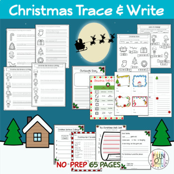 Christmas Activities Bundle Fine & Visual Motor Handwriting ...