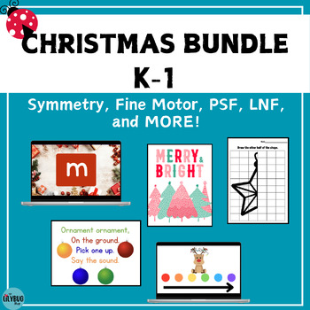 Preview of Christmas Activities Bundle / Grades K-1 Bundle
