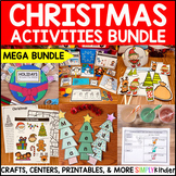 *65% OFF* Christmas Activities Bundle Kindergarten, Crafts