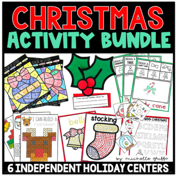 Christmas Activities Christmas Centers Christmas Party | TpT