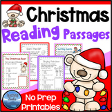 Christmas Activities: Christmas Reading Comprehension Pass
