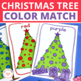 Christmas Activities | Christmas Tree Color Sorting | Colo