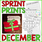 Christmas Activities & Craft | No-Prep December Worksheets