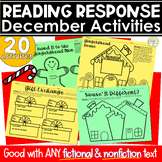Christmas Activities Fiction & Nonfiction Reading Response